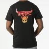 De gros ⌛ Tee 👚 Shirt Chicago Bulls 13083921 Noir de New Era 🎉