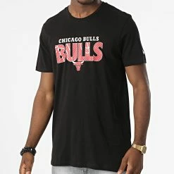 Les meilleures critiques de 👍 Tee 👚 Shirt Chicago Bulls 13083891 Noir de New Era 👍