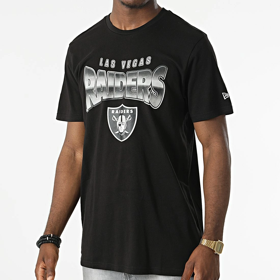 Coupon 😉 Tee 👕 Shirt Las Vegas Raiders 13083870 Noir de New Era 💯 3 Coupon 😉 Tee 👕 Shirt Las Vegas Raiders 13083870 Noir de New Era 💯 – Image 3