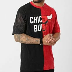 De gros ⭐ Tee 👕 Shirt Chicago Bulls 13083857 Rouge Noir de New Era 💯 -New Era Soldes 2022 new era 319151 13083857 20220530T162225 03