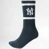 Remise ⭐ Paire De Chaussettes 13113633 New York Yankees Bleu Marine de New Era 👍