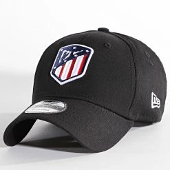 Promo 🎁 Casquette 9Forty Essential Athletico Madrid Noir de New Era ⭐