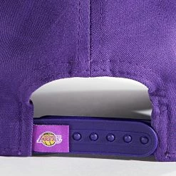 Nouveau 💯 Casquette 9Fifty Stretch Snap Tear Logo Los Angeles Lakers Violet de New Era 🤩 -New Era Soldes 2022 new era 329192 60222268 20220729T154430 03