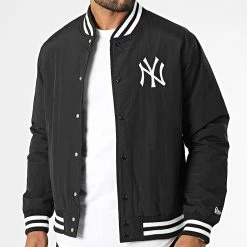 Top 10 😉 Veste Bomber Team New York Yankees 60284785 Noir de New Era 💯 -New Era Soldes 2022 new era 329841 60284785 20220729T160140 03
