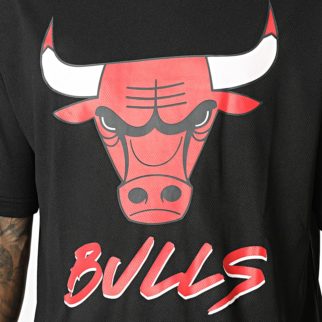 Promo 😉 Tee 👕 Shirt Chicago Bulls Script Mesh 60284738 Noir de New Era 😍 2 Promo 😉 Tee 👕 Shirt Chicago Bulls Script Mesh 60284738 Noir de New Era 😍 – Image 2