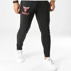 Grosses soldes ✨ Pantalon Jogging Chicago Bulls 60284784 Noir de New Era 👍
