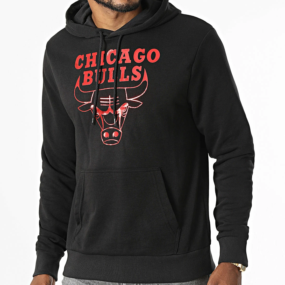 Meilleure vente 👍 Sweat Capuche Chicago Bulls 60284704 Noir de New Era 💯 1 Meilleure vente 👍 Sweat Capuche Chicago Bulls 60284704 Noir de New Era 💯