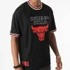Meilleure vente 😉 Tee 👕 Shirt Chicago Bulls 60284632 Noir de New Era ❤️