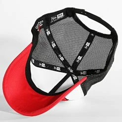 Meilleure affaire 💯 Casquette Trucker Team Colour Block Chicago Bulls Rouge Blanc Noir de New Era ❤️ -New Era Soldes 2022 new era 331987 60285229 20220809T135946 04