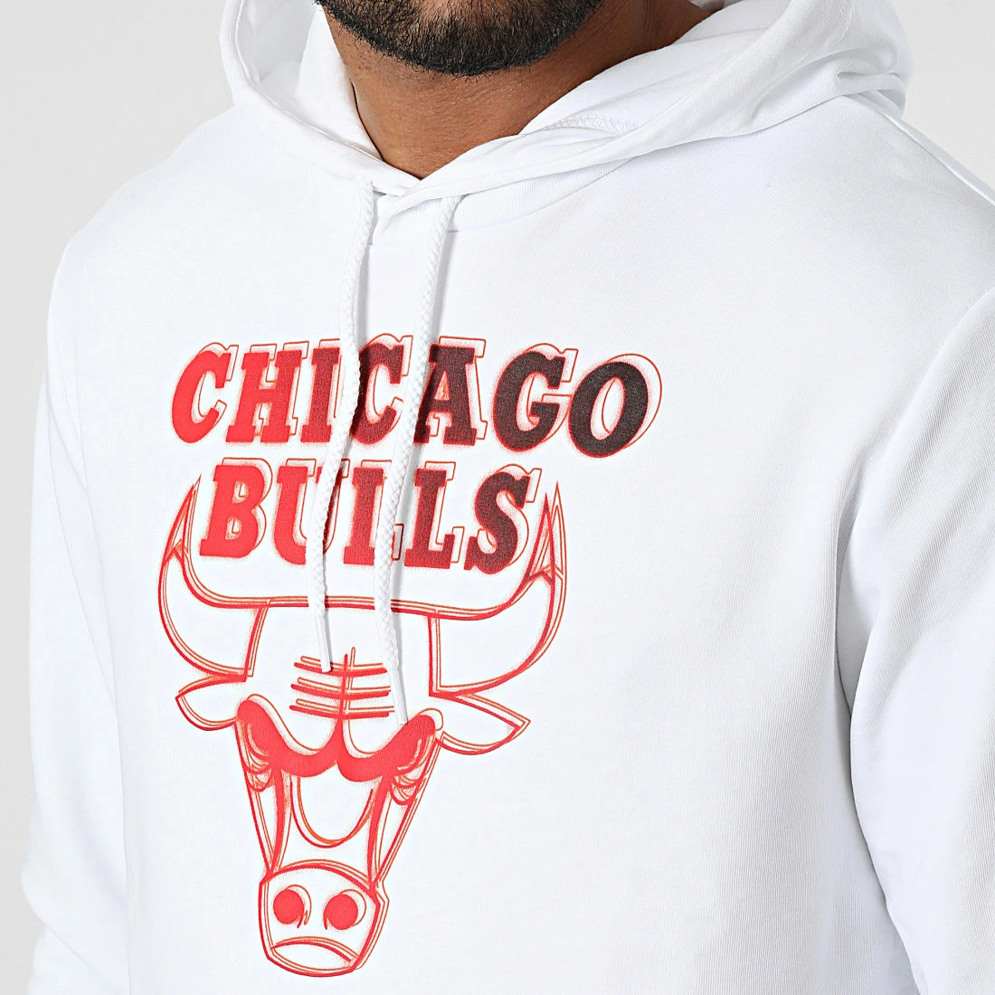 Offres ✨ Sweat Capuche Chicago Bulls 60284691 Blanc de New Era ⌛ 2 Offres ✨ Sweat Capuche Chicago Bulls 60284691 Blanc de New Era ⌛ – Image 2