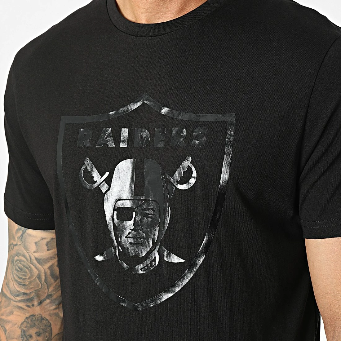 Le moins cher ⭐ Tee 👕 Shirt Las Vegas Raiders 60284664 Noir de New Era ⌛ 2 Le moins cher ⭐ Tee 👕 Shirt Las Vegas Raiders 60284664 Noir de New Era ⌛ – Image 2