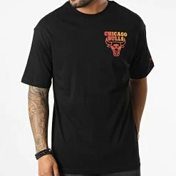 Sortie ❤️ Tee 👕 Shirt Chicago Bulls 60284682 Noir de New Era 💯 -New Era Soldes 2022 new era 332483 60284682 20220817T161150 03