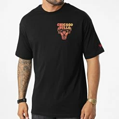 Sortie ❤️ Tee 👕 Shirt Chicago Bulls 60284682 Noir de New Era 💯 -New Era Soldes 2022 new era 332483 60284682 20220817T161151 04