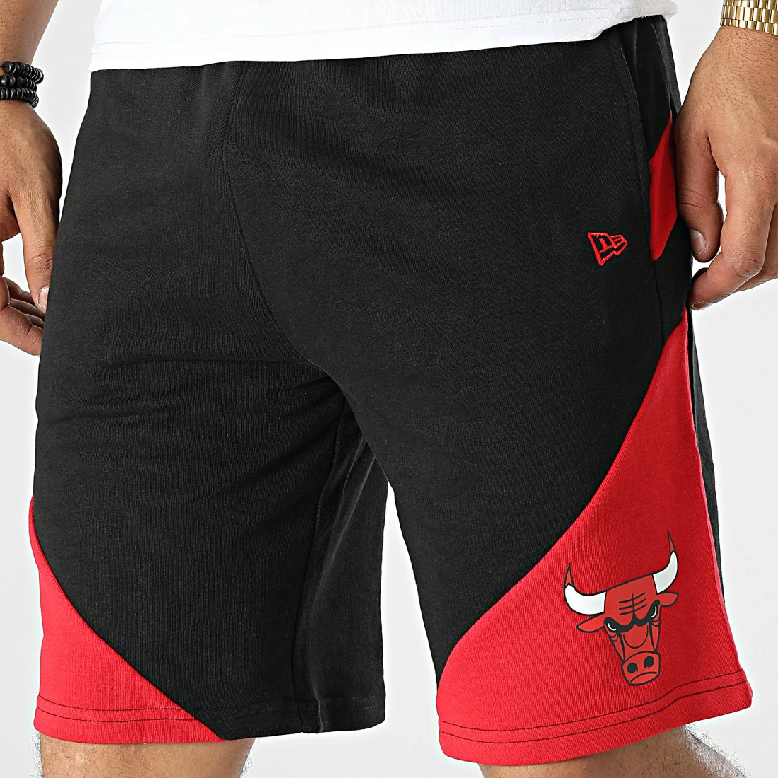 Sortie 🌟 Short Jogging Chicago Bulls 60284720 Noir Rouge de New Era 🔥 1 Sortie 🌟 Short Jogging Chicago Bulls 60284720 Noir Rouge de New Era 🔥