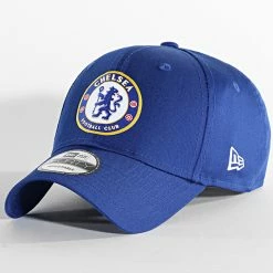 De gros ✔️ Casquette Essential Team Chelsea FC Bleu Roi de New Era 👏