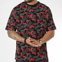 Remise ⌛ Tee 👕 Shirt Chicago Bulls 60284618 Noir de New Era 💯 -New Era Soldes 2022 new era 332990 60284618 20220818T152035 03