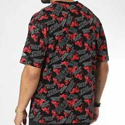 Remise ⌛ Tee 👕 Shirt Chicago Bulls 60284618 Noir de New Era 💯 -New Era Soldes 2022 new era 332990 60284618 20220818T152036 04