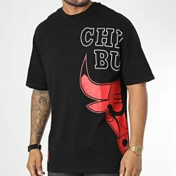 Meilleure vente 🌟 Tee 👕 Shirt Chicago Bulls 60284634 Noir de New Era ✨