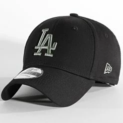 Budget 🥰 Casquette 9Forty League Essential Los Angeles Dodgers Noir de New Era 🛒