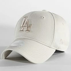 Meilleure vente 🎁 Casquette Femme 9Forty League Essential Los Angeles Dodgers Beige de New Era 😀