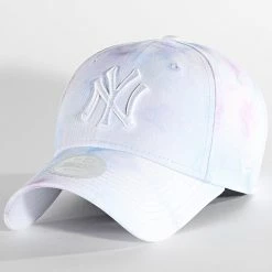 Meilleur prix 🛒 Casquette Femme 9Forty Pastel Tie Dye New York Yankees Blanc de New Era 🎁