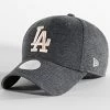 Budget 🧨 Casquette Femme 9Forty Jersey Los Angeles Dodgers Gris Anthracite Chiné de New Era 🎉