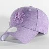 Remise ❤️ Casquette Femme 9Forty Jersey New York Yankees Violet de New Era 😉