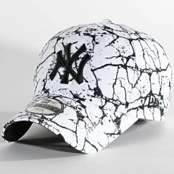 Nouveau 🥰 Casquette Enfant 9Forty Marble New York Yankees Blanc de New Era 🌟