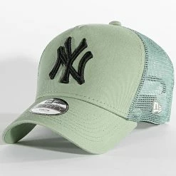 Offres 🔔 Casquette Trucker Enfant 9Forty League Essential New York Yankees Vert de New Era 🔥