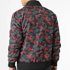 Tout neuf 👏 Veste Team AOP Chicago Bulls 60284770 Noir Rouge de New Era 🎁 -New Era Soldes 2022 new era 333733 60284770 20220830T150747 04