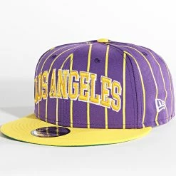 Offres 🛒 Casquette Snapback 9Fifty City Arch Los Angeles Lakers Violet de New Era 🤩