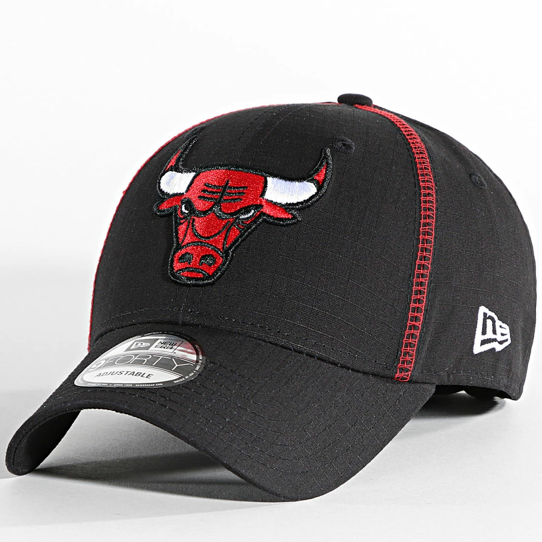 Nouveau 🎉 Casquette 9Forty Ripstop Chicago Bulls Noir de New Era 🔥 1 Nouveau 🎉 Casquette 9Forty Ripstop Chicago Bulls Noir de New Era 🔥