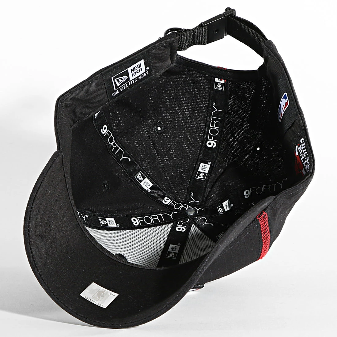 Nouveau 🎉 Casquette 9Forty Ripstop Chicago Bulls Noir de New Era 🔥 4 Nouveau 🎉 Casquette 9Forty Ripstop Chicago Bulls Noir de New Era 🔥 – Image 4