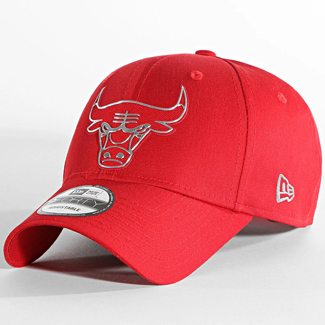 Vente flash ✨ Casquette 9Forty Foil Logo Chicago Bulls Rouge de New Era 🥰 1 Vente flash ✨ Casquette 9Forty Foil Logo Chicago Bulls Rouge de New Era 🥰