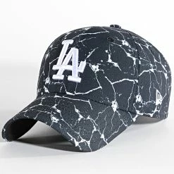 Budget 🧨 Casquette 9Forty Marble Los Angeles Dodgers Noir de New Era ❤️