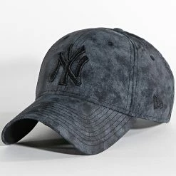 Meilleure vente 😍 Casquette 9Forty Texture New York Yankees Noir de New Era 👍