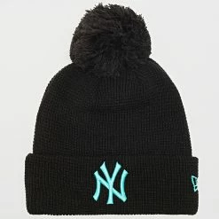 Offres 🔥 Bonnet Team Pop Bobble New York Yankees Noir de New Era 😉