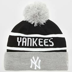Coupon 🛒 Bonnet Jake New York Yankees 60285000 Noir Gris de New Era 🛒