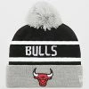 Coupon 🎉 Bonnet Pompon Chicago Bulls 60284991 Gris Chiné de New Era 🛒