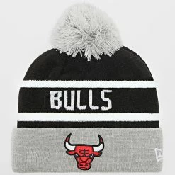Coupon 🎉 Bonnet Pompon Chicago Bulls 60284991 Gris Chiné de New Era 🛒