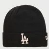 Top 10 🎁 Bonnet League Essential Cuff Los Angeles Dodgers Noir de New Era 🛒