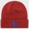 Offres 🎁 Bonnet League Essential New York Yankees 60284956 Rouge Brique de New Era ❤️