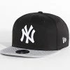 Top 10 😍 Casquette Snapback Enfant 9Fifty MLB Cotton Block New York Yankees 10880043 Noir Gris de New Era ⭐