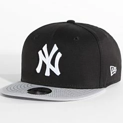 Top 10 😍 Casquette Snapback Enfant 9Fifty MLB Cotton Block New York Yankees 10880043 Noir Gris de New Era ⭐