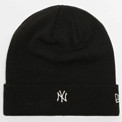 Nouveau 🧨 Bonnet Metallic Badge New York Yankees Noir de New Era ✔️