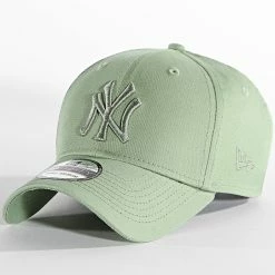 Remise 😍 Casquette Fitted 39Thirty League Essential New York Yankees Vert de New Era 💯