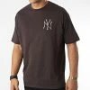 Nouveau 🛒 Tee 👕 Shirt New York Yankees 60297779 Marron de New Era 🌟
