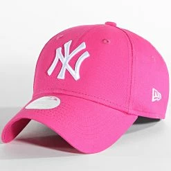 Vente flash ✨ Casquette Enfant 9Forty League Essential New York Yankees Rose de New Era 🔥
