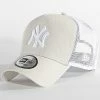 Promo ✨ Casquette Trucker Essential New York Yankees Beige de New Era 🌟