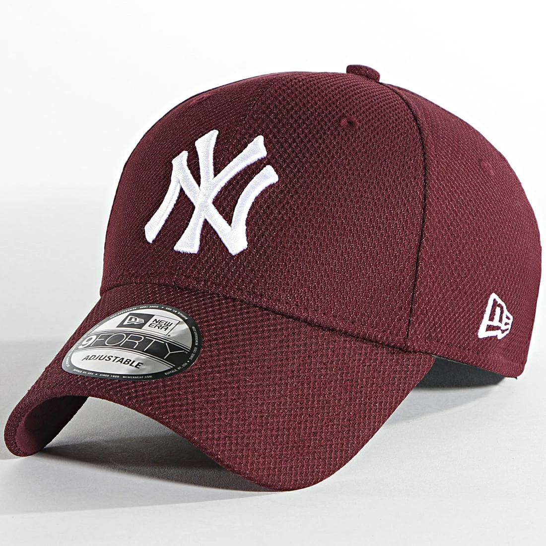 De gros 🔥 Casquette 9Forty Diamond Era New York Yankees Bordeaux de New Era ⌛ 1 De gros 🔥 Casquette 9Forty Diamond Era New York Yankees Bordeaux de New Era ⌛